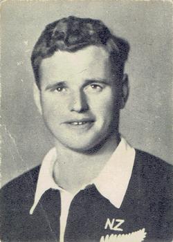 1960 Bokkie Meat Products New Zealand and South African Players #4 Dennis Hugh Cameron Front